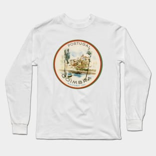 Portugal Vintage Coimbra Long Sleeve T-Shirt